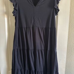 Black Tiered Dress